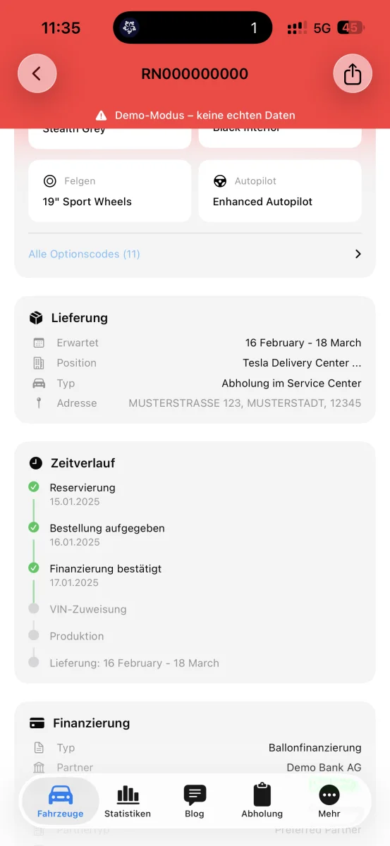 Timeline & Änderungsverlauf